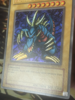 Yugioh: Tri-Horned Dragon - LOB-000 - Secret Rare - Unlimited - NM - Image 4
