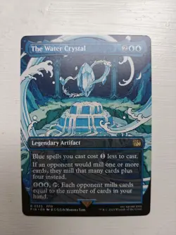 The Water Crystal #333 Borderless Rare Regular Final Fantasy English Magic MTG - Image 1