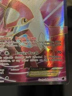 Latias EX 112/116 XY Plasma Freeze 2013 Full Art Holo Pokemon Card TCG MP-LP - Image 5
