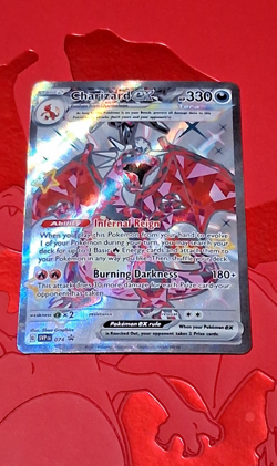 🔥TCG Pokemon Charizard ex 074 Sv: Scarlet & Violet Promo Cards Holo - Image 1