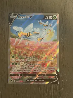 Beedrill V - 161/189 - Pokemon Astral Radiance Alternate Art Ultra Rare Card NM - Image 1