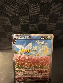 Pokemon Beedrill V #161/189 Alternative Art Astral Radiance NM TCG Card - Image 2