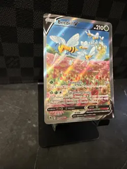 Pokemon Beedrill V #161/189 Alternative Art Astral Radiance NM TCG Card - Image 4