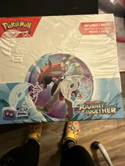 Pokemon TCG SV09 Journey Together Enhanced Booster Box Sealed New - Image 1