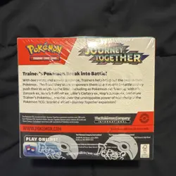 Pokemon TCG SV09 Journey Together Enhanced Booster Box Sealed New - Image 3