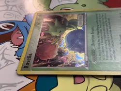 Pokemon TCG EX Legend Maker Roselia 42/92 Reverse Holo LP+ - Image 3