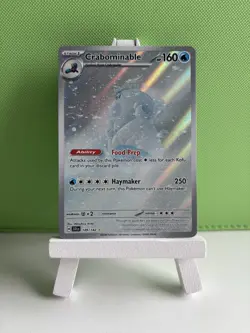 Pokemon TCG Stellar Crown - 149/142 Crabominable - Illustration Rare - Image 1