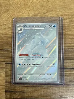 Crabominable 149/142 Illustration Rare Stellar Crown Pokemon TCG - Near Mint NM - Image 1