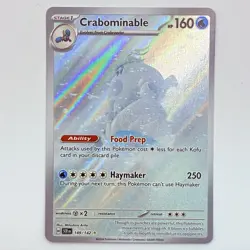 Crabominable 149/142 - Illustration Rare - Stellar Crown - Pokemon TCG - Image 1