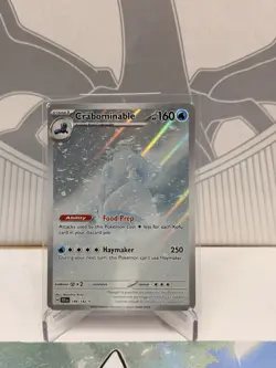 Pokemon TCG Crabominable 149/142 Stellar Crown Illustration Rare - Image 1
