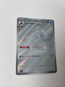 Pokemon TCG Crabominable Illustration Rare Card Stellar Crown 149/142 - Image 2