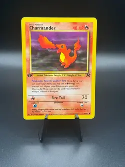 Pokemon TCG Team Rocket (1st Edition) #50/82 Charmander LP+ - Image 1