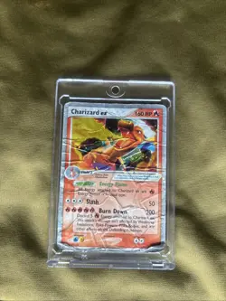 Pokemon TCG Charizard EX FireRed LeafGreen Holo Ultra Rare Card 105/112 - Image 3