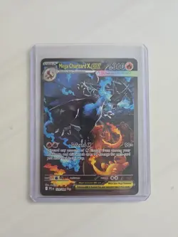 Mega Charizard X ex Special Illustration Pokemon card Phantasmal Flames 125/094 - Image 1