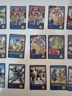 One Piece Carddass Visual Adventure Japanese Vintage Card Lot 18 Cards - Image 4