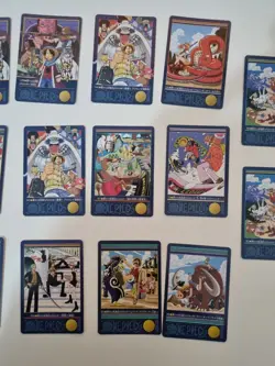 One Piece Carddass Visual Adventure Japanese Vintage Card Lot 18 Cards - Image 5