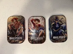 One Piece Card Game Mini Tin Pack Set Vol.2 Full Set IN HAND Ready to Ship - Image 1