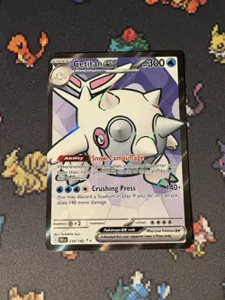 Pokemon Cards Cetitan ex 210/182 Secret Rare Destined Rivals - (NM) - Image 1