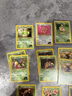 Pokemon Gym Heroes Erika's Pokemon Card Lot - Vintage - Image 3
