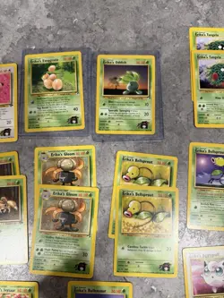 Pokemon Gym Heroes Erika's Pokemon Card Lot - Vintage - Image 4