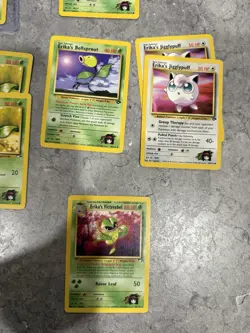 Pokemon Gym Heroes Erika's Pokemon Card Lot - Vintage - Image 5