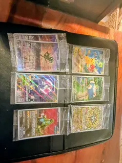 ** 7 Card Lot ** Pokemon Promo Cards SV Snorlax, Pikachu New in Plastic - Image 1
