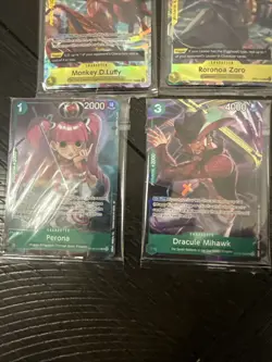 One Piece Card Game Illustration Box Vol 3 and 4 Sealed Promos - Image 5