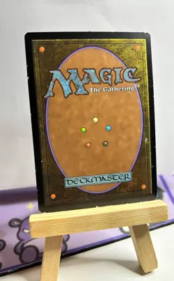 Magic-MTG /Altered/Forest/ Lopunny Hand-Painted Acrylic TCG card - Image 2