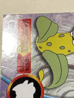 VICTREEBELL #71 Pokemon Card TCG FOIL Topps TV Animation - Image 5