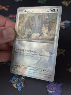 Pokemon Cards Regigigas 086/131 Pokeball Reverse Holo Prismatic Evolution- (NM) - Image 3