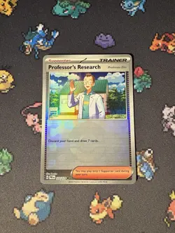 Pokemon Cards Processor’s Research123/131 Pokeball Prismatic Evolutions - (NM) - Image 1