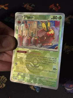 Pokemon Cards Dipplin 010/131 Pokeball Reverse Holo Prismatic Evolutions- (NM) - Image 2