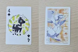 BLITZLE 2010 Japanese Pokemon Reshiram Black & White Deck Poker Playing Card - Image 1