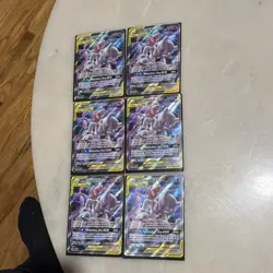 Nintendo Pokemon TCG Mewtwo & Mew GX TAG TEAM Holo Cards Lot of 6 English - Image 1