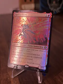 Spider-Punk - FOIL - 0092 - Marvel's Spider-Man MTG - NM/M - Image 2