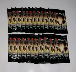 24 Count Lot Magic The Gathering ZENDIKAR RISING Welcome Booster Packs - Image 1