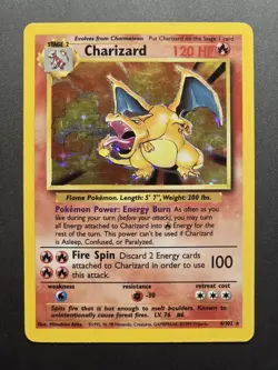Pokemon TCG Charizard Base Set 4/102 Holo 1999-2000 Wizards Base Set... - Image 2