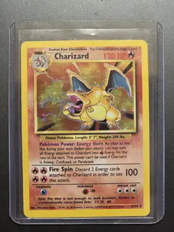 Pokemon TCG Charizard Base Set 4/102 Holo 1999-2000 Wizards Base Set... - Image 4