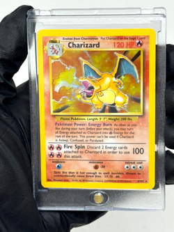 Pokemon TCG Charizard Base Set 4/102 Holo 1999-2000 Wizards Holo Rare - Image 3