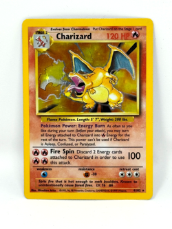 Pokemon TCG Charizard Base Set 4/102 Holo 1999-2000 Wizards Holo Rare - Image 5