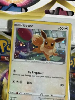 Pokemon TCG Sword & Shield Astral Radiance 3 Pack Blister Eevee Promo Charizard - Image 2