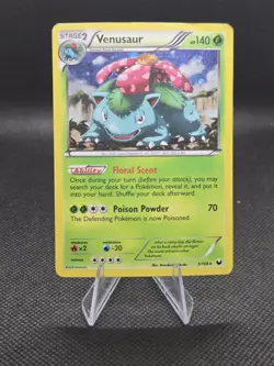 Venusaur 3/108 Pokemon Blister Exclusive Cosmo Holo Promo - DMG - Image 1