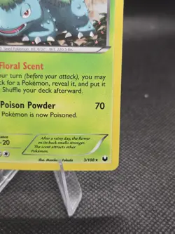 Venusaur 3/108 Pokemon Blister Exclusive Cosmo Holo Promo - DMG - Image 4