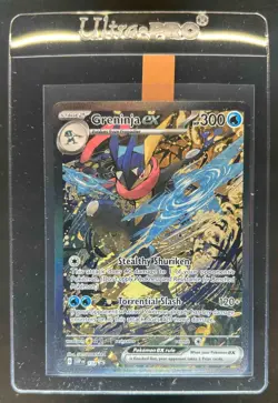 2023-25 Pokemon SV Black Star Promos SVP EN Greninja ex #132 - Image 1