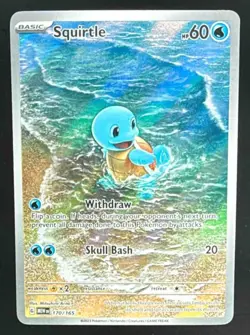 B. 2023 Pokemon Gaming SV 151 - MEW EN Squirtle #170/165 - Image 1
