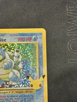 Blastoise 2/102 NM Celebrations 25th Anniversary 2021 Holo Pokemon 1 DAY SHIP! - Image 2
