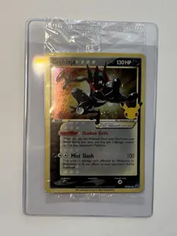 Pokemon Greninja Star SWSH Promo SWSH144 Holo 130HP Basic (Factory Sealed) - Image 1