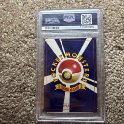 PSA 9 Feraligatr 160 Pokemon Neo Genesis Japanese Holo Rare SWIRL - Image 3