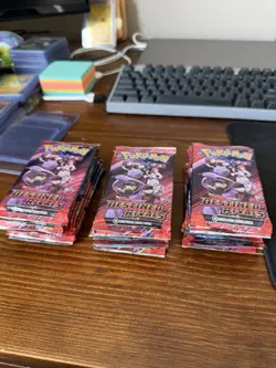 Pokemon TCG Destined Rivals Booster Pack Lot of 10 New/Sealed (3 Lots Available) - Image 1