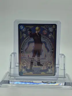 Sanji SEC OP06-119 SP Parallel A Fist of Divine Speed ONE PIECE Card English NM - Image 1